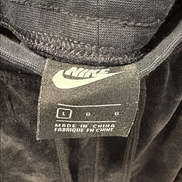 WOMENS NIKE NSW VELOUR HERITAGE PANTS - Picture 11 of 14